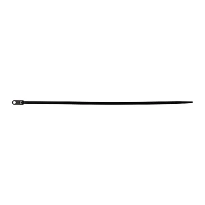 Install Bay Bmct11 Cable Ties With Mounting-Hole Screw-Down Head, 50-Lb. Tensile