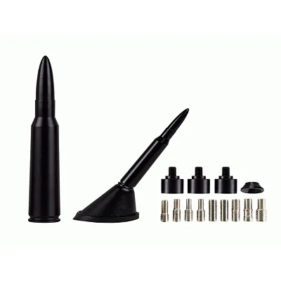 Ammotenna 30Fb 4.25-In. Billet Aluminum 0.30 Cal Replica Antenna Mast, Flat Blac
