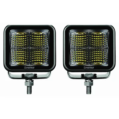 Heise Led Lighting Systems He-Bcf2Pk Blackout Series 2.5-In. 4-Led Flood Cubes,