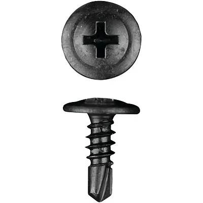 Install Bay Pwht812 Phillips Wafer-Head #8 Tek Screws, 500 Pack (0.5 In.)