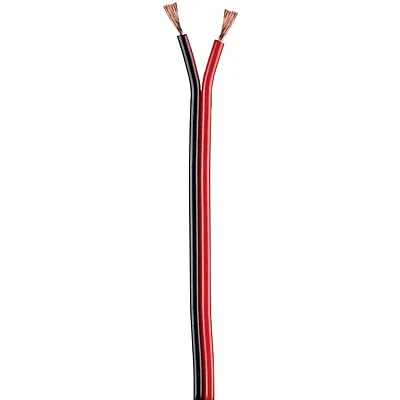 Install Bay Swrb18500 Red/Black Paired All-Copper Primary Speaker Wire, 500 Ft (