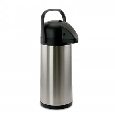 MegaChef 3.17 Quart Stainless Steel Airpot Hot Water Dispenser for Coffee and Te