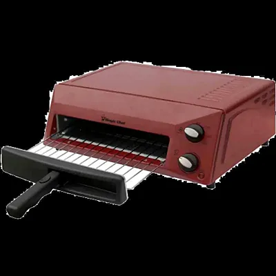 MAGIC CHEF HQPZO13R Mc-Countertop Pizza Oven 12&#039; Red
