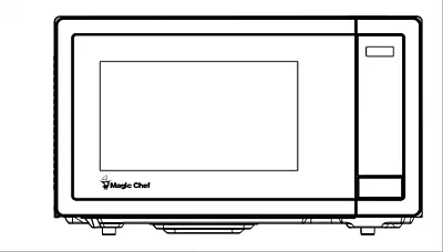 MAGIC CHEF MC110MST 1.1 Cu Ft 1000 Watt Microwave Ss