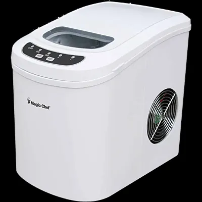 MAGIC CHEF MCIM22W Ice Maker 27 Lbs/Day Portable Wh