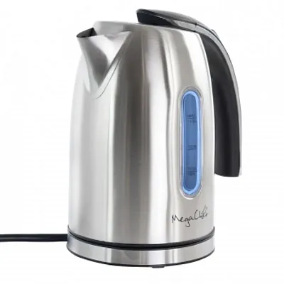 MegaChef 1.2Lt. Stainless Steel Electric Tea Kettle