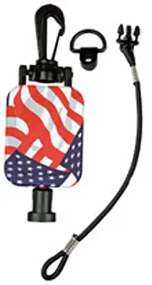 Retractable Mic.Keeper Stars & Stripes Mh9Usa