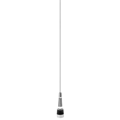144-174 Mhz 3Db 5/8 Wave Antenna W/ Spring Chrome Mhb5800S