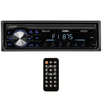 Soundstorm Single Din Digital Media Receiver Bt Am/Fm Usb/Sd Rem