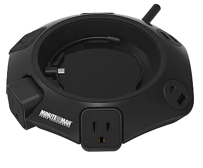 MINUTEMAN UPS MMS-POD4U4 Surge Module, 1080J, Usb Charger
