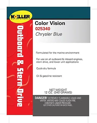 MOELLER 025340 Color Vision Chrysler Blue