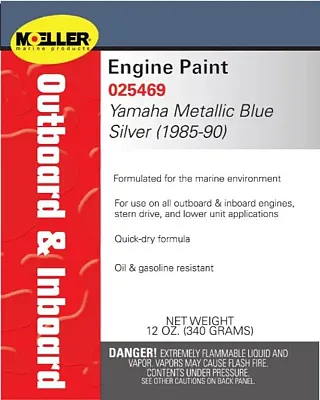 MOELLER 025469 Ep Yamaha Metallic Blue Silver