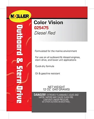 MOELLER 025475 Color Vision Fuel Tank Red