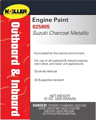 MOELLER 025805 Suzuki Engine &#039;Charcoal Metall