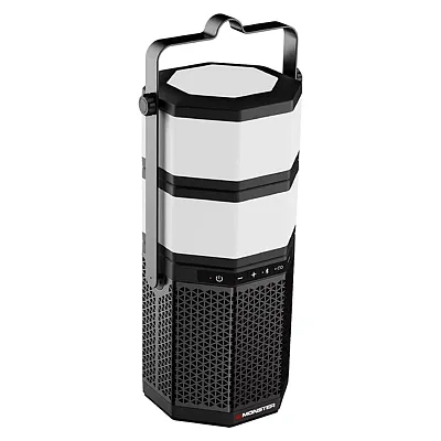 Monster Mnluna 20-Watt Luna Portable Rechargeable Bluetooth Speaker With Detacha