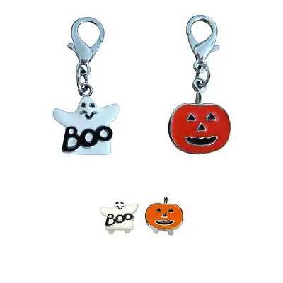 Mirage Pet Products Halloween Collar Charm - Pumpkin - Slider