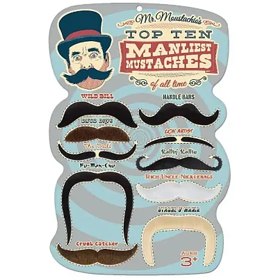 Mr. Moustachio&#039;s 10 Manliest Mustaches of All Time MPAR-001