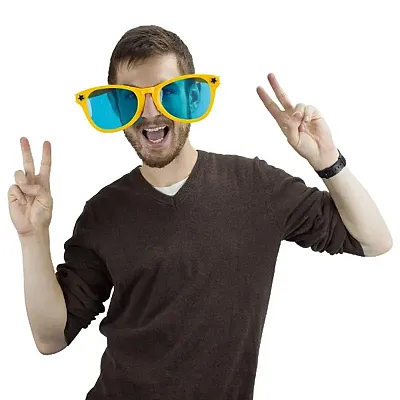 Jumbo Sunglasses - Yellow MPAR-205