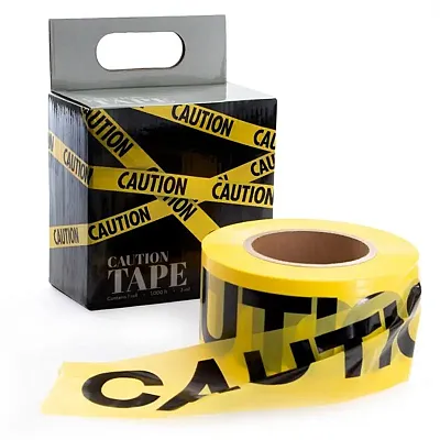 Caution Tape, 1000-foot MPAR-601