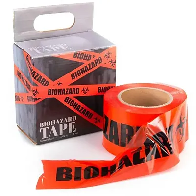 Biohazard Tape, 1000-feet MPAR-603