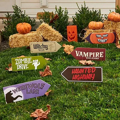 Halloween Directional Signs MPAR-732