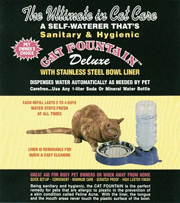 Molor Products Cat Fountain Deluxe - Blue