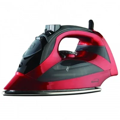 Brentwood Steam Iron With Auto Shut-OFF - Red