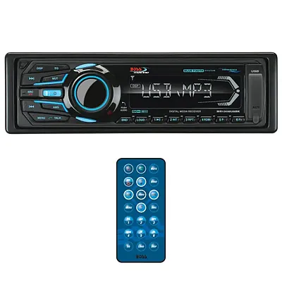 Boss Marine Mechless Single Din Receiver Bluetooth Usb/Sd Remote