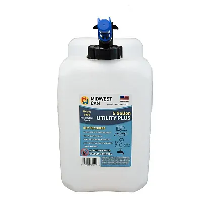 MIDWEST CAN 9000 5 Gallon Utility Jug