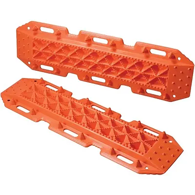 Maxsa Innovations 20333 Escaper Buddy Tire Traction Tracks, 2 Count, Orange