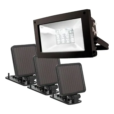 Maxsa Innovations 40331 Solar-Powered Ultrabright Flood Light