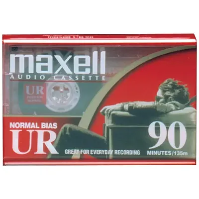 Maxell 108510 Normal Bias Audio Tapes (90 Min)