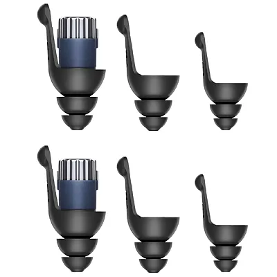 Mixx Assistive Audio Usaa-Ada-Np-494 Adaptive Noise-Protection Earplugs With Tra