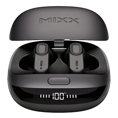 Mixx Usul-Anc-Bk-025 Streambuds Ultra Anc Tws Bluetooth In-Ear Earbuds With Mic