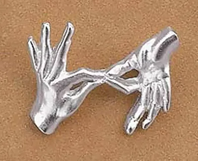 Interpreter Silver Pin