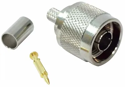 N Male Crimp Connector For Rg8X N112