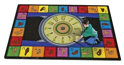 Signs of the Time Floor Rug 5x7 1436 SIZE C