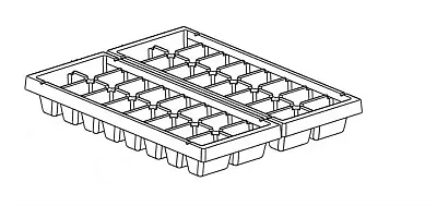 NORCOLD 61630422 Norcold Plastic Ice Cube