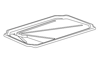 NORCOLD 621534 Drip Pan-Freezer-Trimmed
