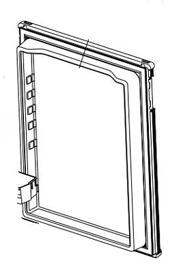 NORCOLD 621559 Door Assy-Foamed Lower