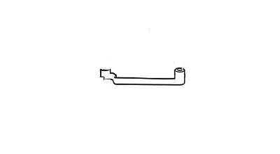 NORCOLD 62698527 Black Door Latch