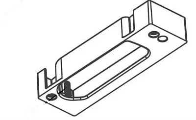 NORCOLD 627712 Handle Housing-Lh