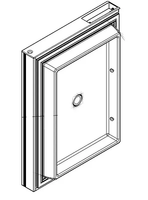 NORCOLD 630245 Kit-Serv-Door Assy-Ur2117