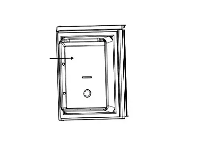 NORCOLD 634068 Door Liner Assy-Upper Rh-