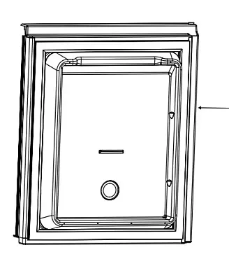 NORCOLD 634069 Door Liner Assy-Upper Lh-