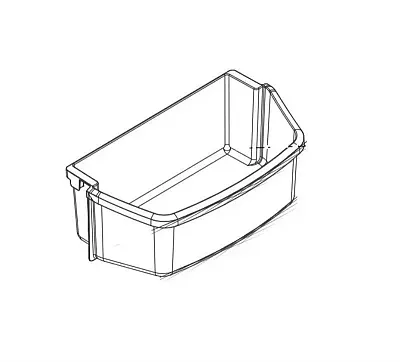 NORCOLD 636748 Norcold Bin Door Gallon