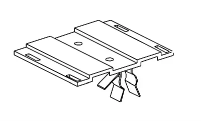 NORCOLD 638292 Light Bracket Assy F/N811Lt