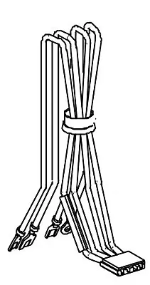 NORCOLD 639086 Ice Maker Wiring Harness