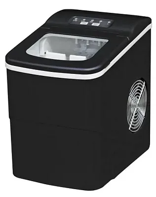 NAT.QUALITY RV100BK Ultra Compact Portble Ice Maker Blk