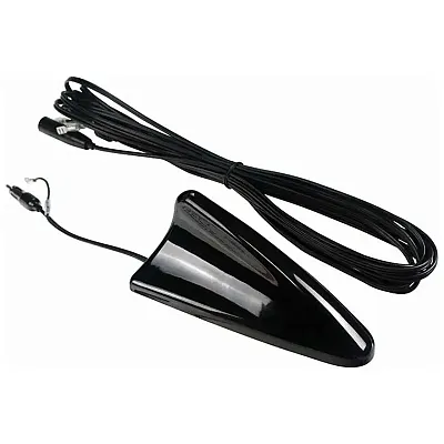 Nippon Roof Mount Shark Fin Am/Fm Antenna With Built-In Amplifie